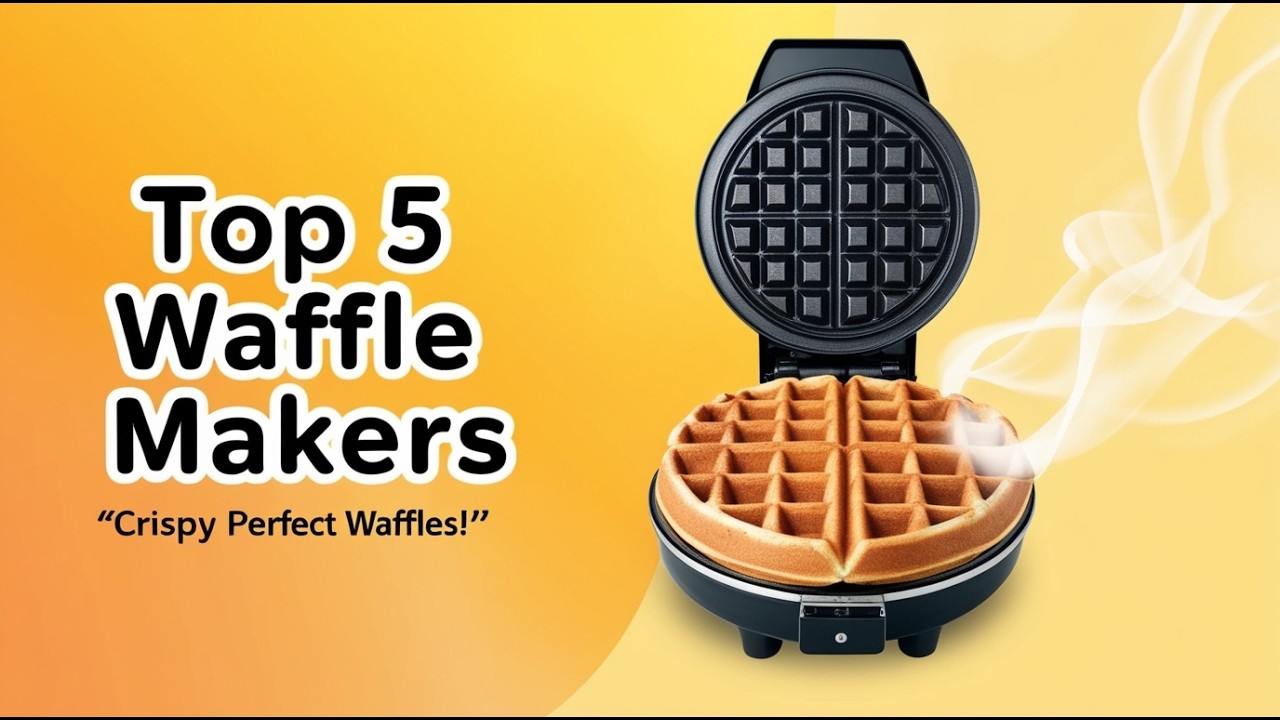 Top 5 Best Waffle Makers for Home in 2026
