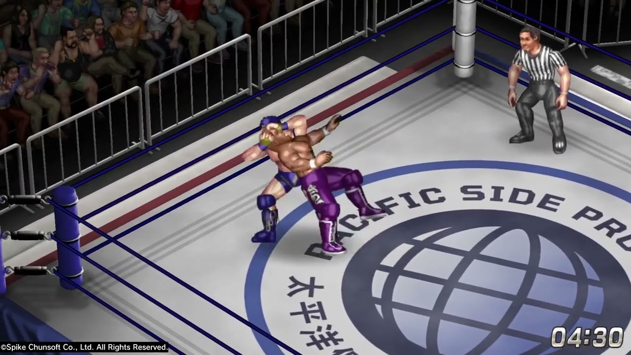 太平洋側プロレス第十九回大会第二試合小倉VS野田
