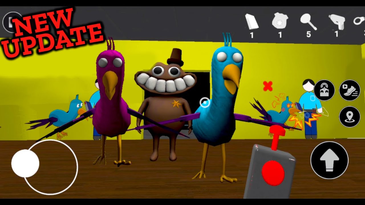 New update Bird Monster Life Challenge 5, Opila and Sheriff Toadster version mobile update 1.2)