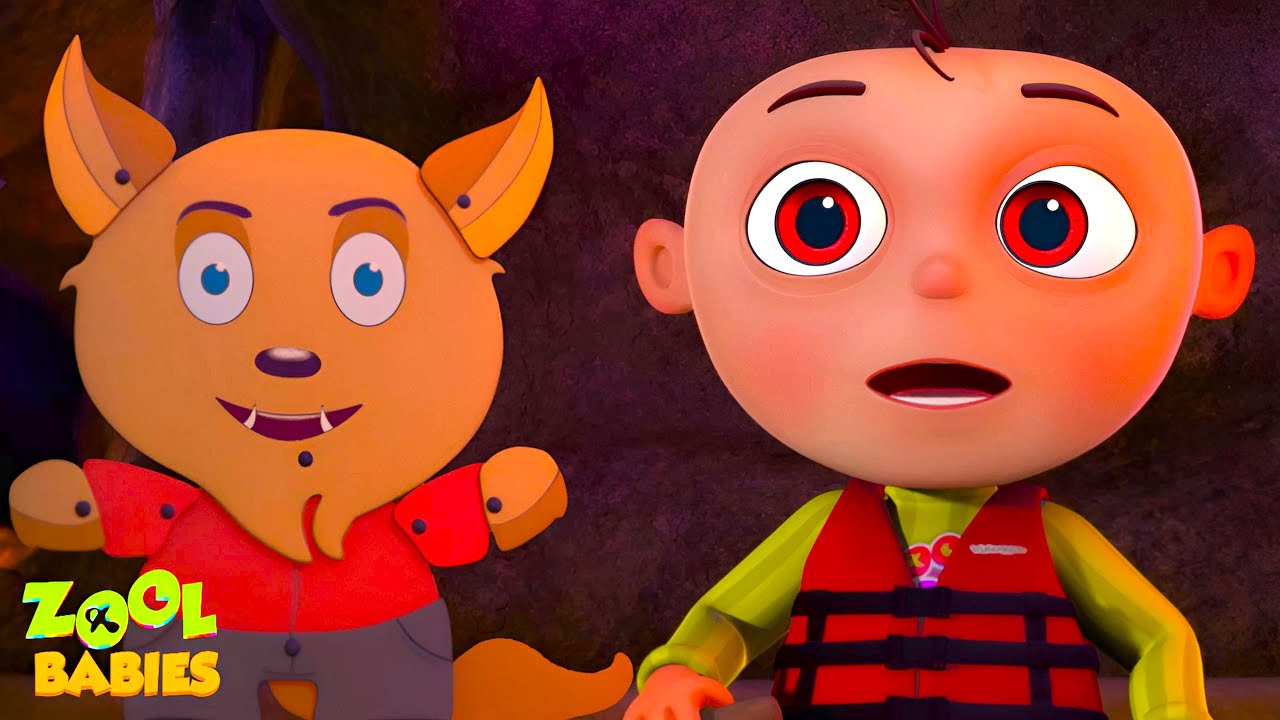 Zool Babies In A Halloween Cave Song And More | Nursery Rhymes For Kids | Zool Babies Songs