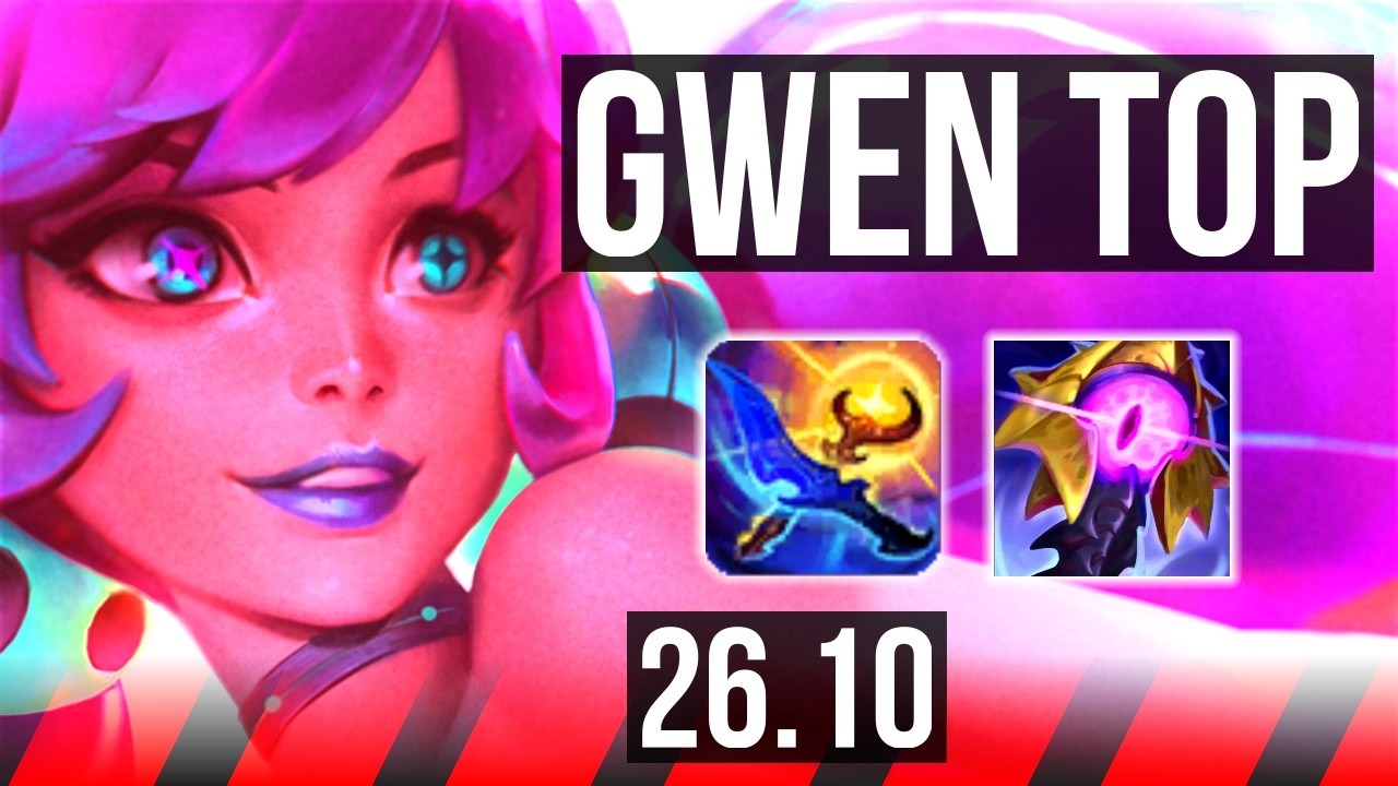 GWEN vs MORDEKAISER (TOP) | Perfect KDA: 10/0/3 | KR Master | 26.10