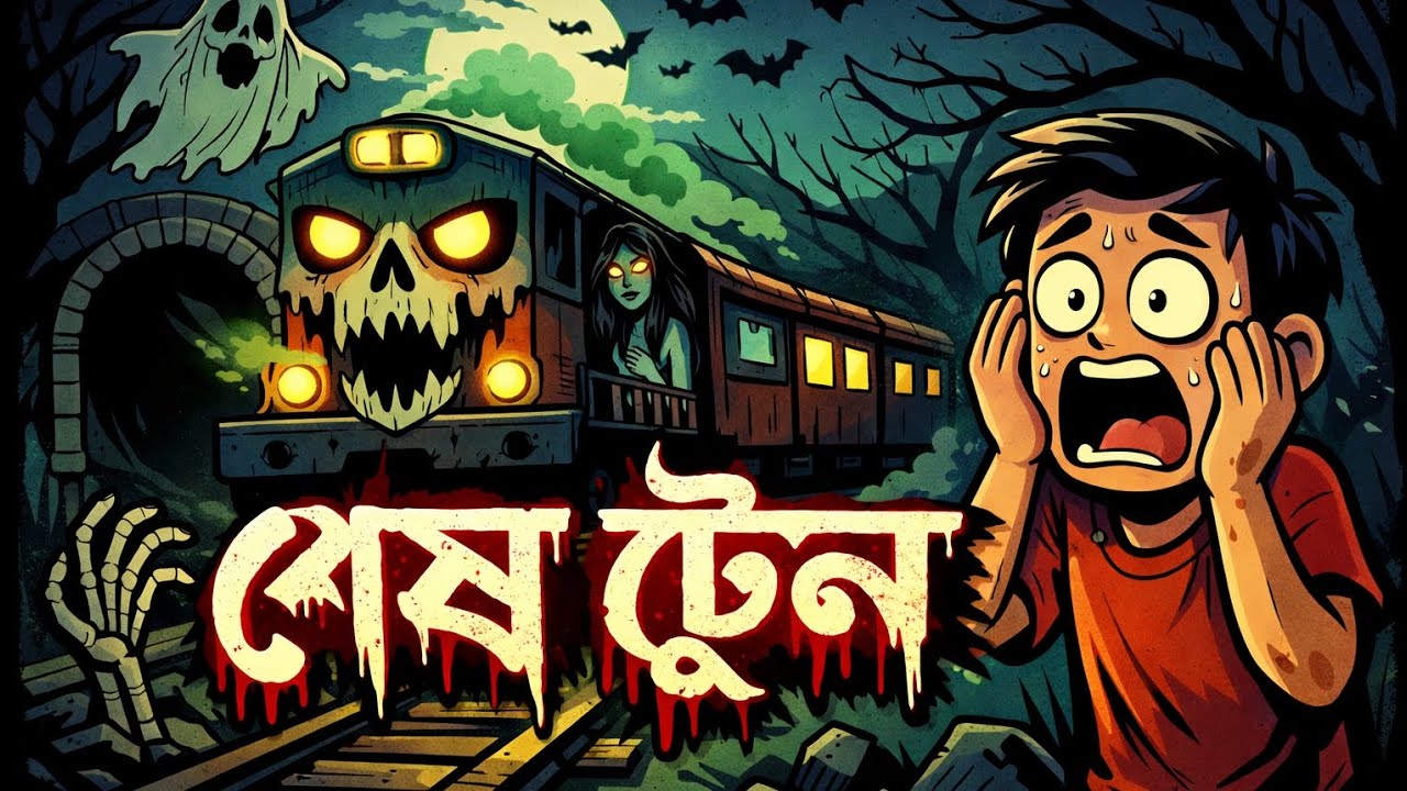 শেষ ট্রেন ।। বাংলা ভূতের গল্পে।। 2026 New video ||