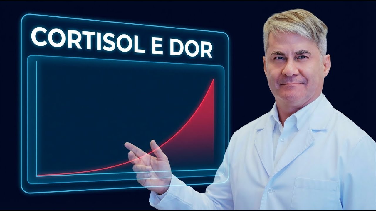 Dor Crônica: Como o cortisol alto inflama o seu corpo