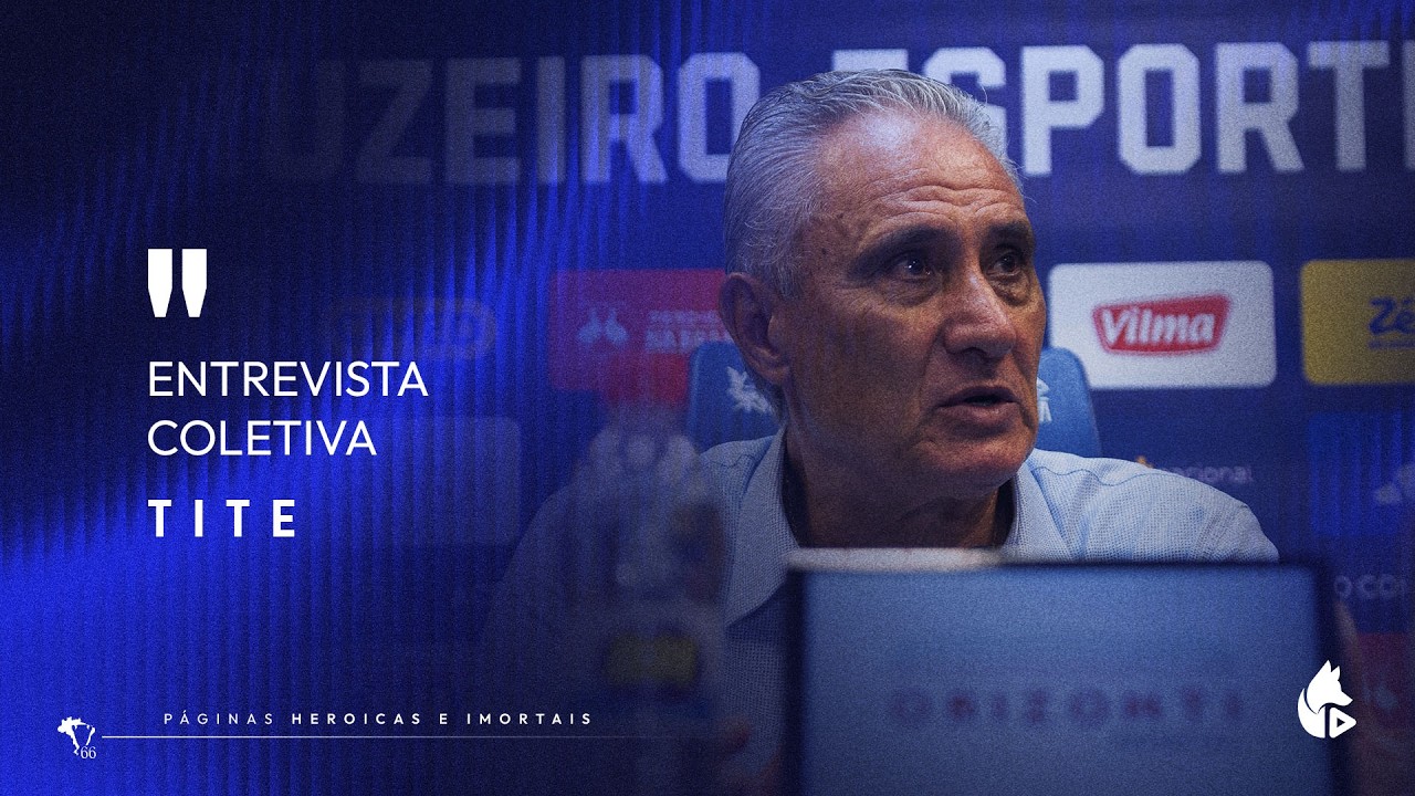 🦊🎙️ ENTREVISTA | TITE | FLAMENGO 2 X 0 CRUZEIRO