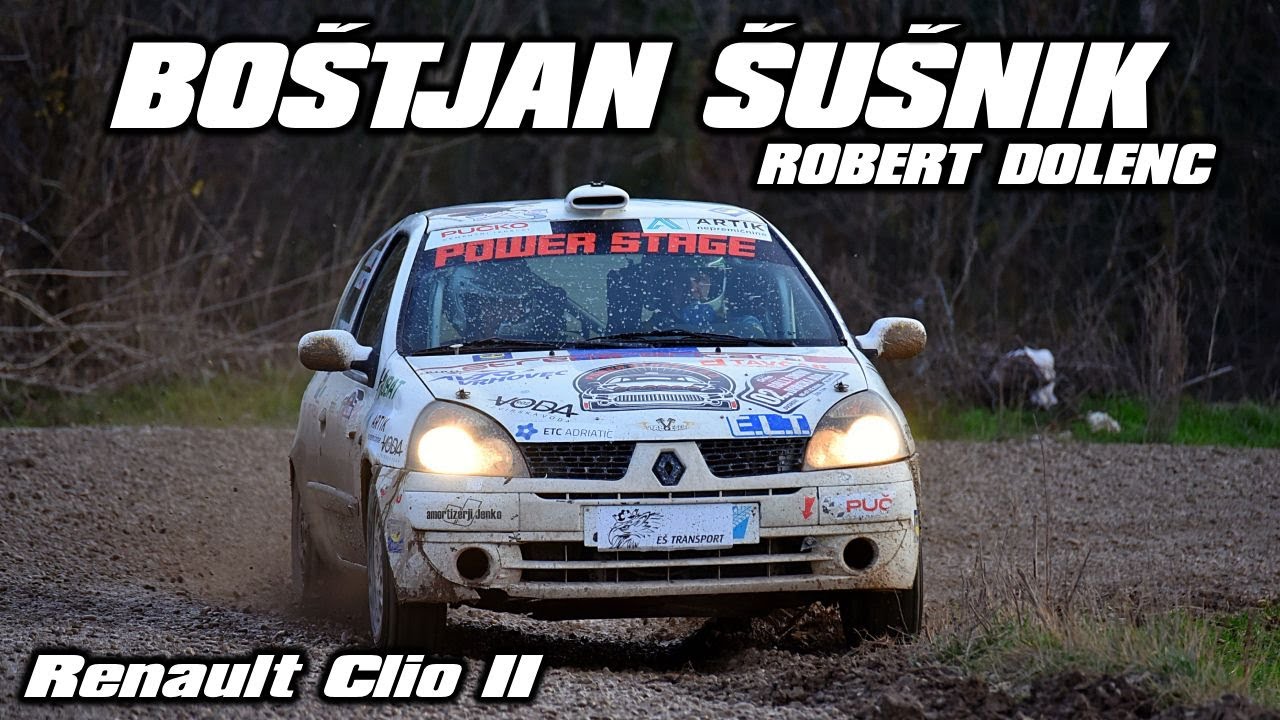 Bostjan Susnik / Robert Dolenc - 2. Rally Show Drinska Ada 2025 - Renault Clio 1.4