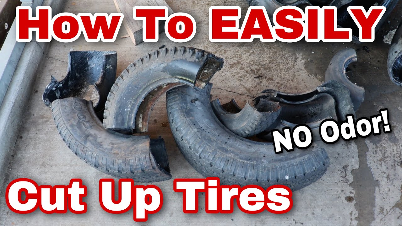 The BEST Way To Cut Up Tires