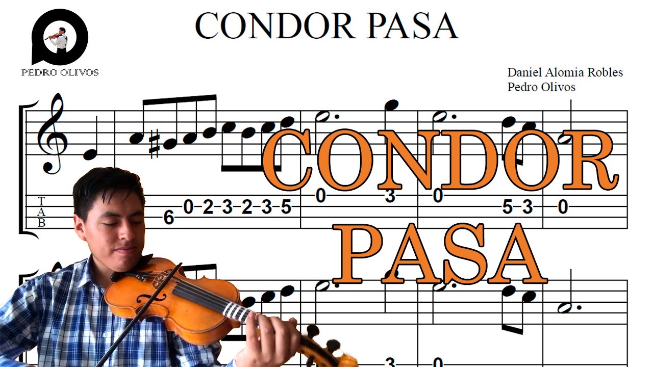 Cóndor Pasa - Tutorial Violin