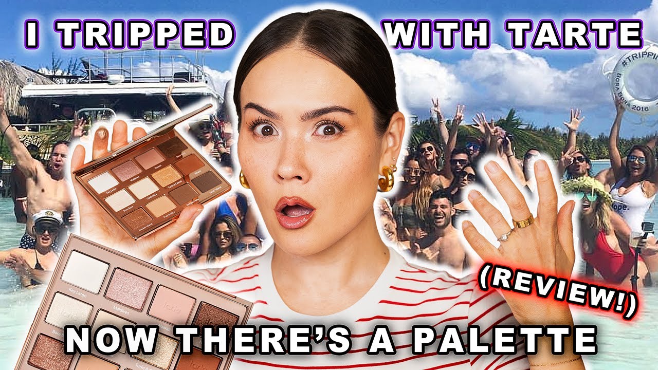 Tripping with Tarte —The Palette, The Tea, The Legacy - Full Review | Maryam Maquillage