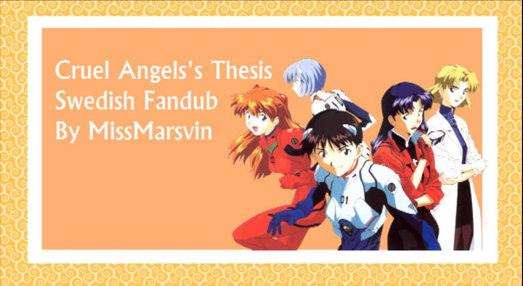 Cruel Angel's Thesis - Swedish Song Cover