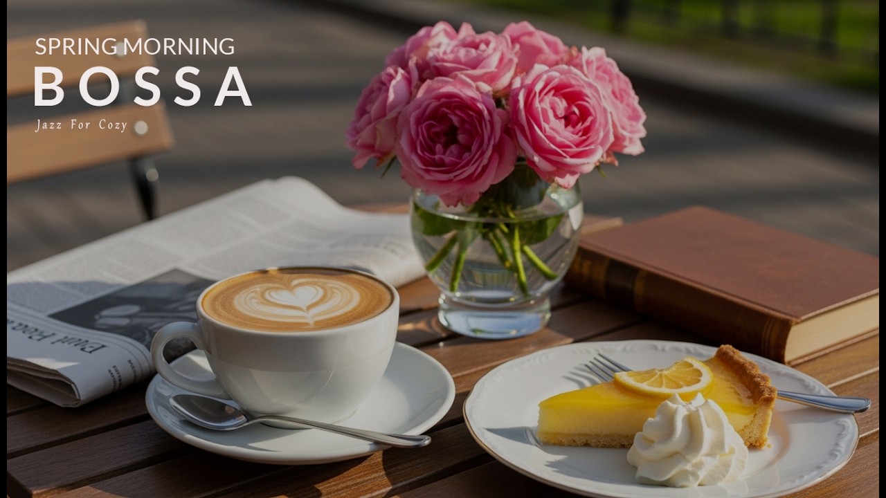Relaxed Jazz Bossa Nova ~ Cozy Cafe Atmosphere in January | Instrumental Music