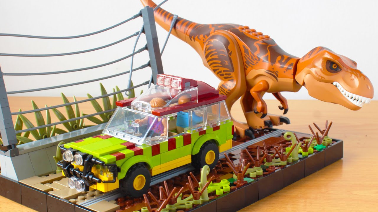 Lego Jurassic Park Ford Explorer MOC