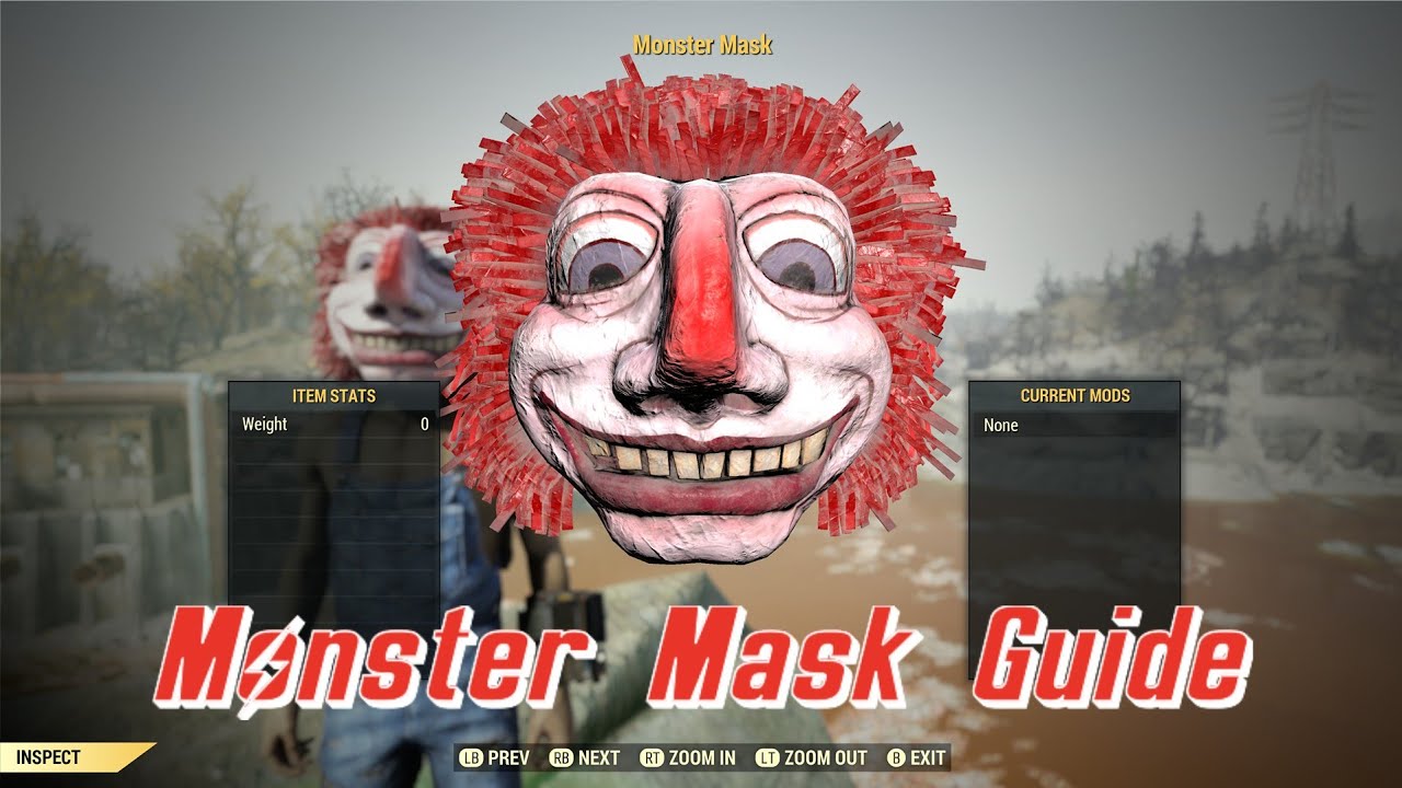 Fallout 76 - Monster Mask Guide