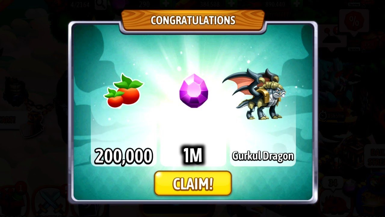 1 MILION GEMS GIVEAWAY DRAGON CITY