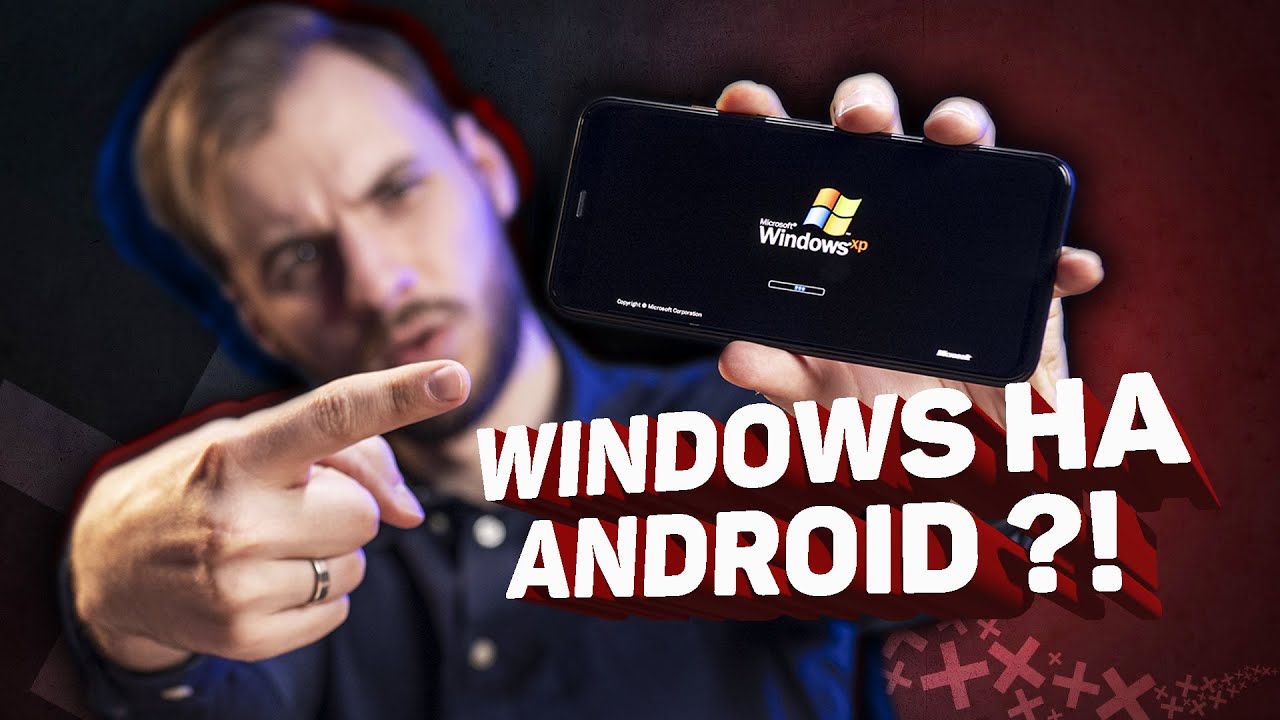 Установил WINDOWS XP на ANDROID-смартфон!