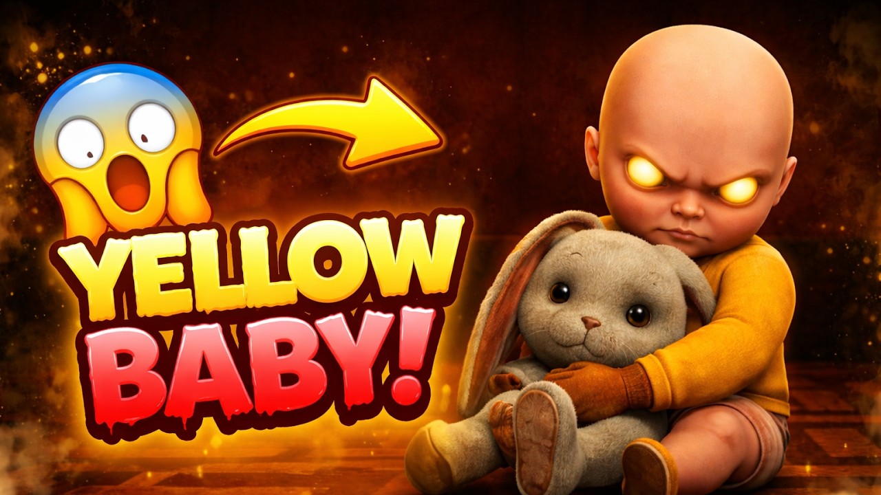 👶🔴 LIVE: The Baby In Yellow Horror Game – Can I Survive?