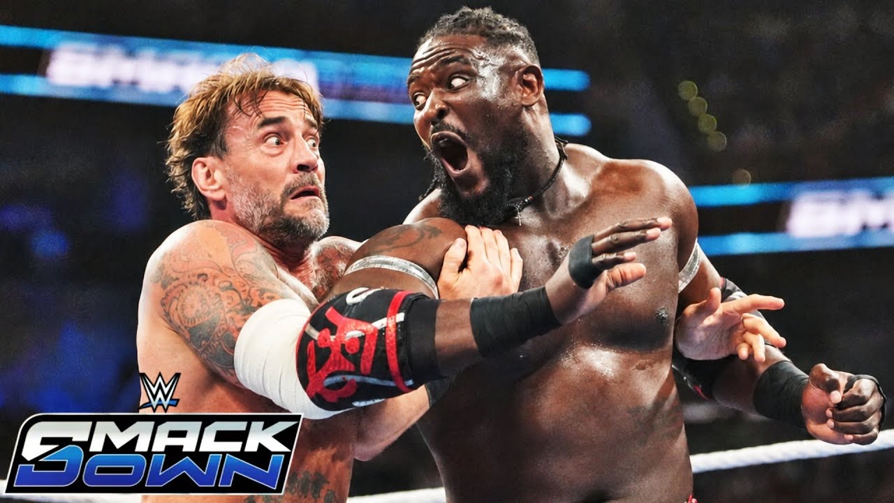 WWE August 29, 2026 CM Punk vs. Oba Femi Brutal Match WWE SmackDown Highlights