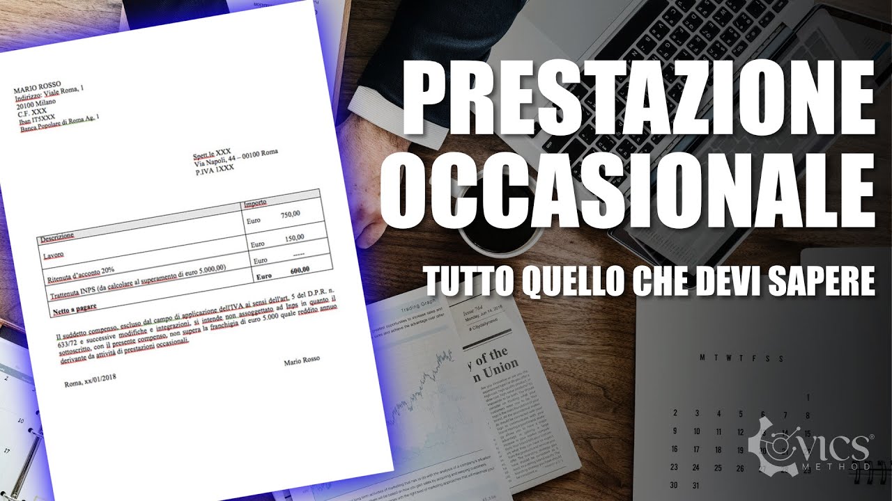 Prestazione occasionale: tutto quello che c'è da sapere - Metodo VICS