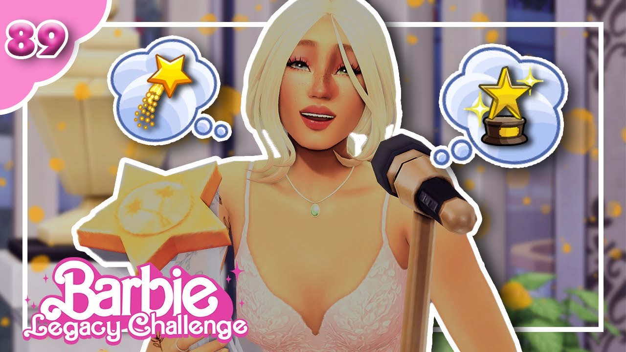 Элина уже получает *НАГРАДЫ*! ⭐🏆 | Эпизод 89 | Испытание «Наследие Барби» в The Sims 4
