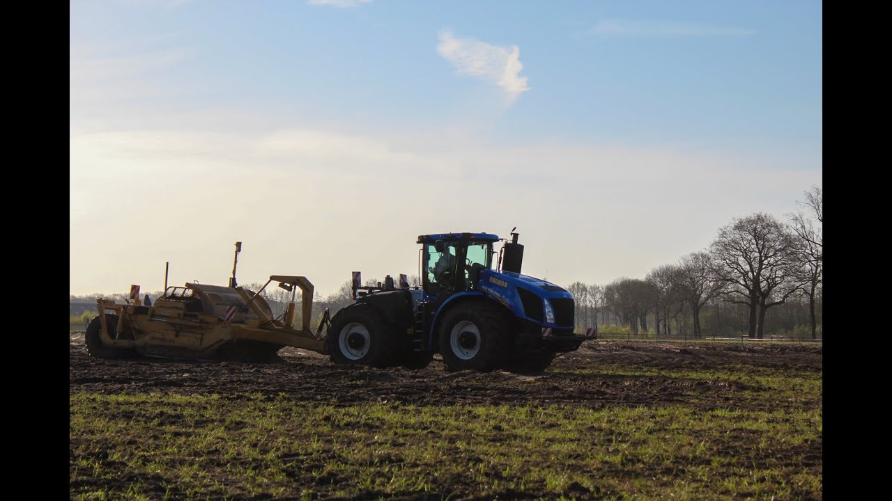 Emonds boekel | kilveren | diepploegen | new Holland T9.670 | fendt 933