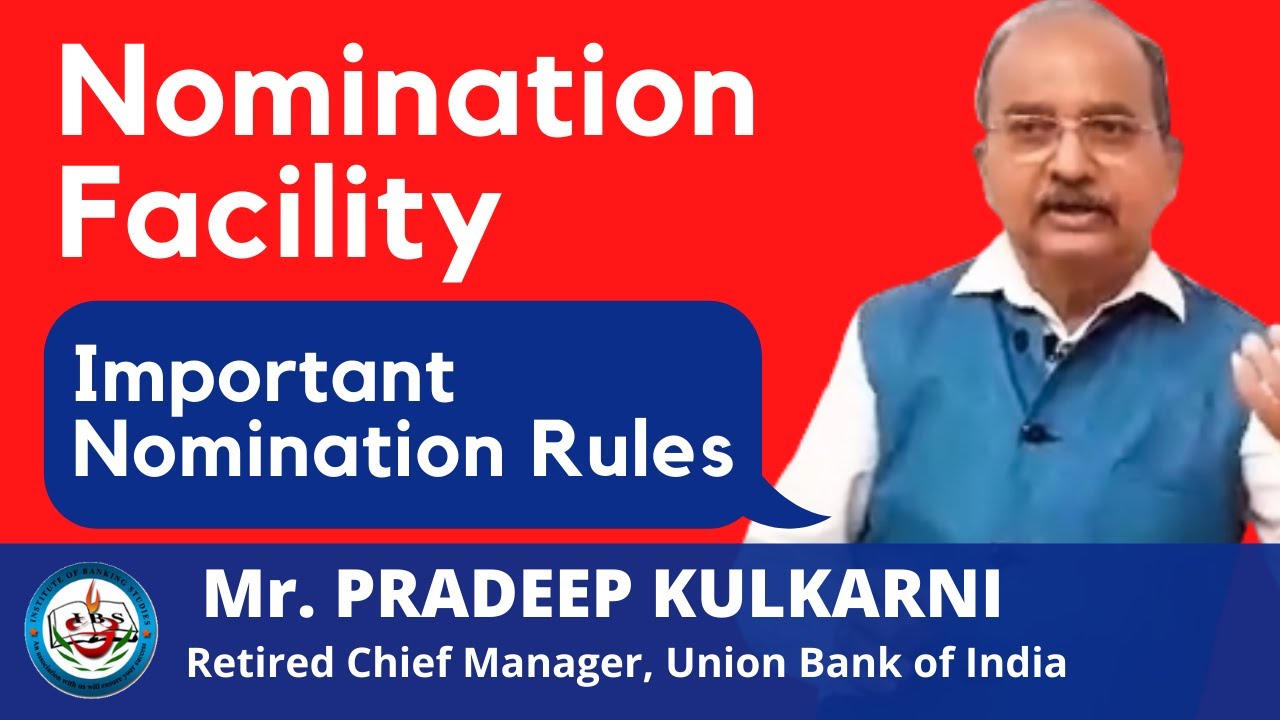 RULES OF NOMINATION IN BANK ACCOUNTS | BANK ACCOUNT NOMINATION RULES | BANK ACCOUNT NOMINATION