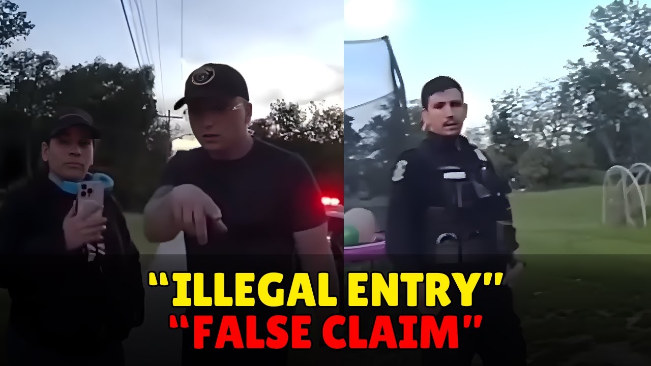 Police Trespass on Property… Then Falsely Claim Assault