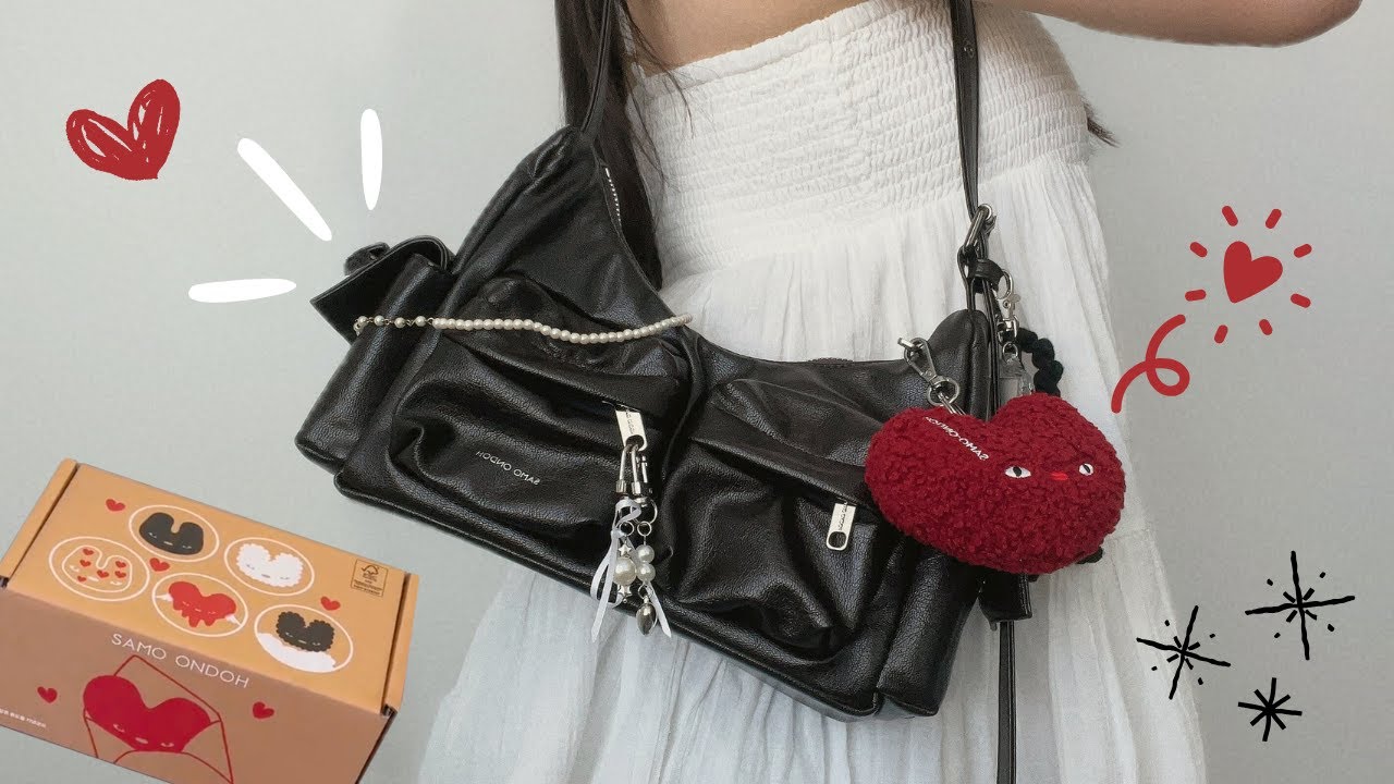 unbox + decorate my samo ondoh bag | pocket mug bag🤎
