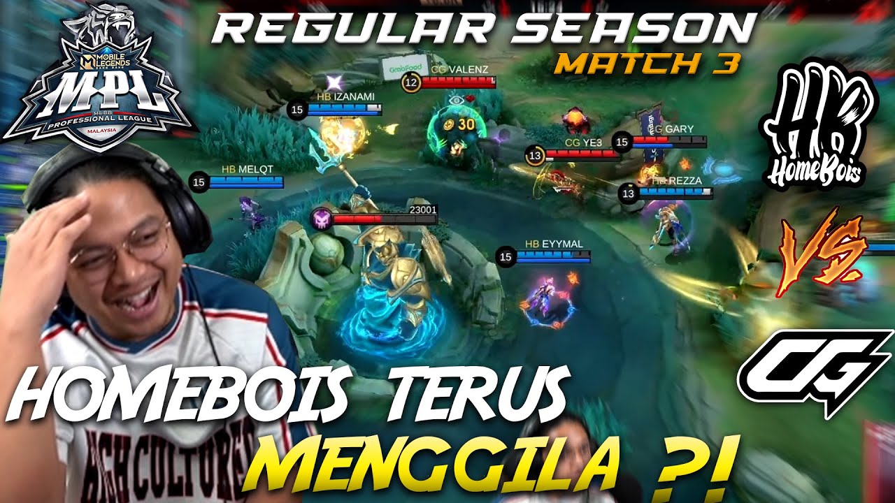 HOMEBOIS VS CG ESPORTS MATCH 3 MPL MY S16