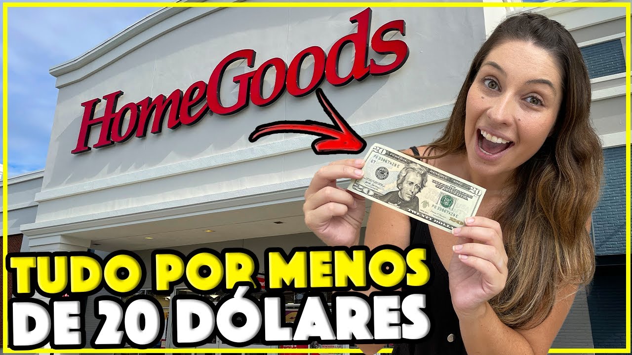 O QUE DÁ PRA COMPRAR NA HOMEGOODS DE ORLANDO COM 20 DÓLARES (OU MENOS)