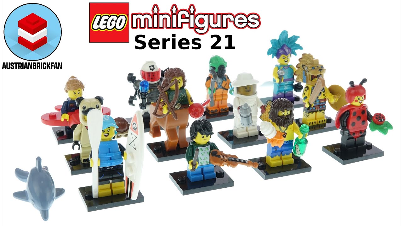Lego Minifigures 71029 Minifigurki Seria 21 - Recenzja Lego Speed ​​Build