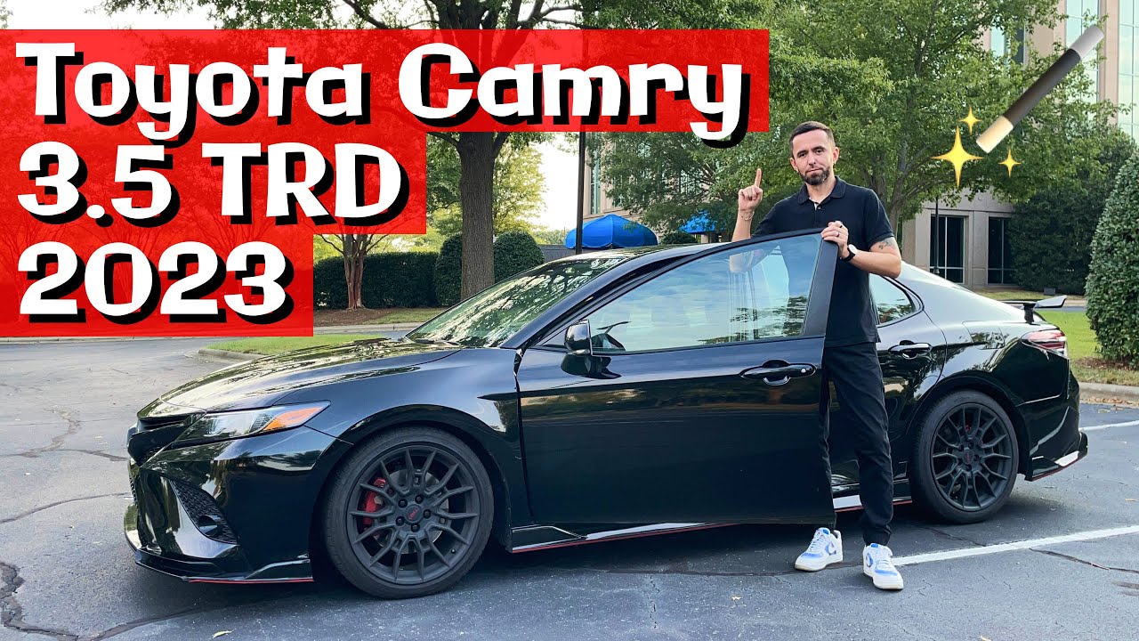 Toyota Camry 3.5 TRD 2023 &mdash; очень редкая спортивная Камри. Как в США чинят и обслуживают машины.