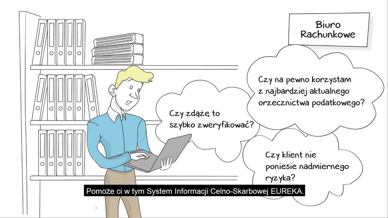Podatki - gdzie szukać informacji? Animacja o systemie EUREKA