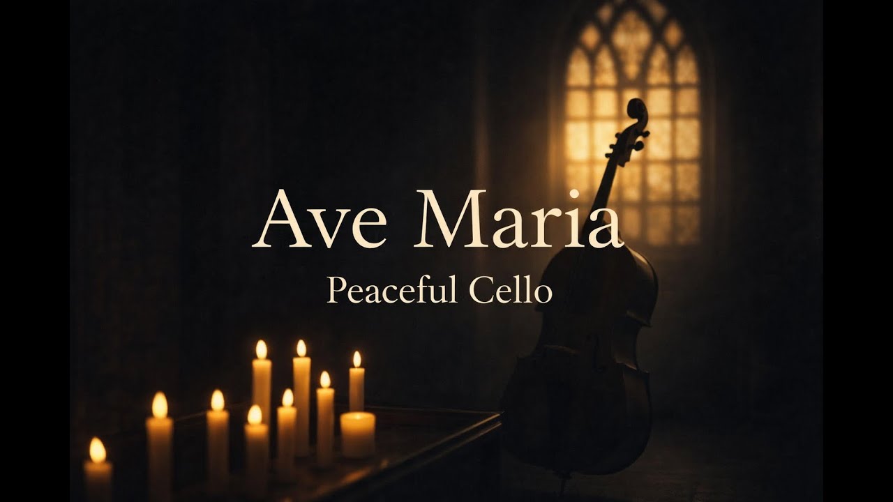 Playlist ㅣ AVE MARIA 🎻 Cello Peaceful Cello Prayer Music 🙏 아베 마리아 1시간 플리 ✨무광고 ✨카페 분위기 클래식 첼로