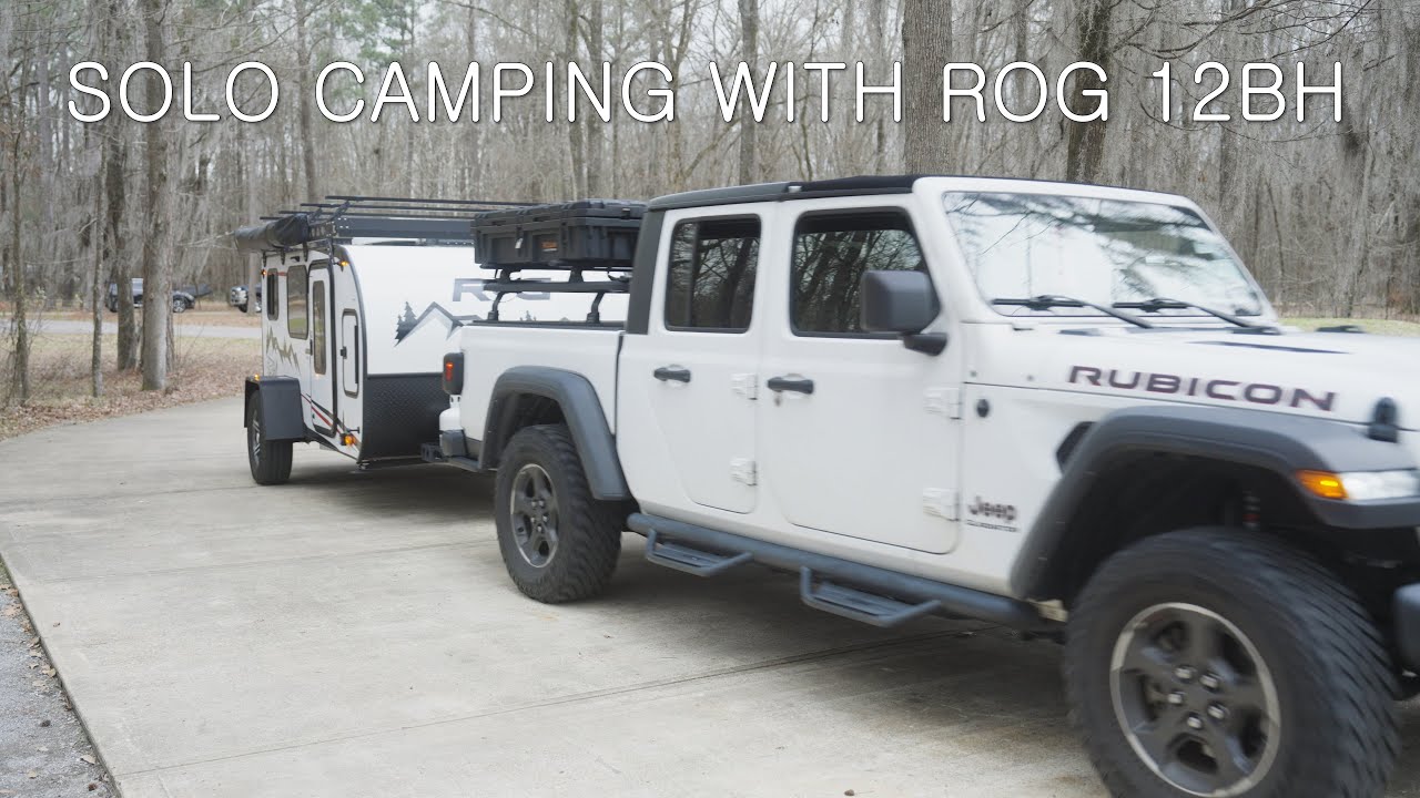 Solo Camping with ROG 12BH | Travel Trailer | Snow Peak