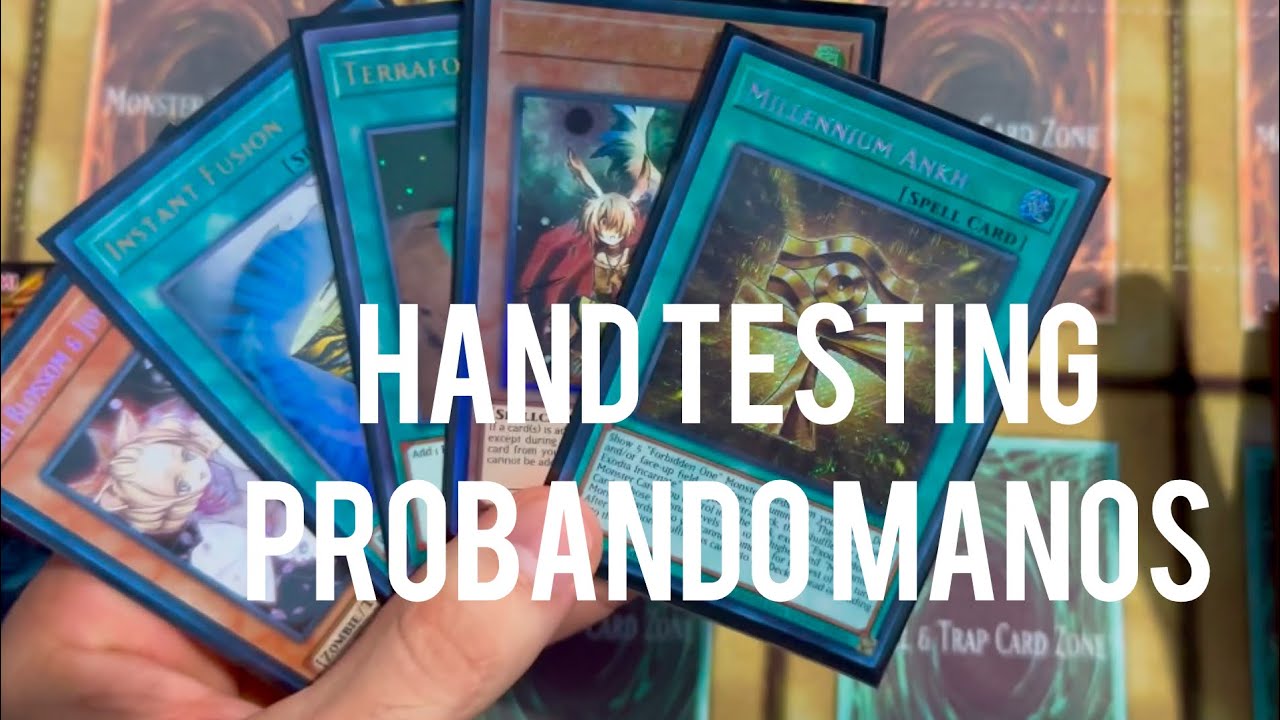 Hand testing - Probando manos - Deck Millennium Exodia