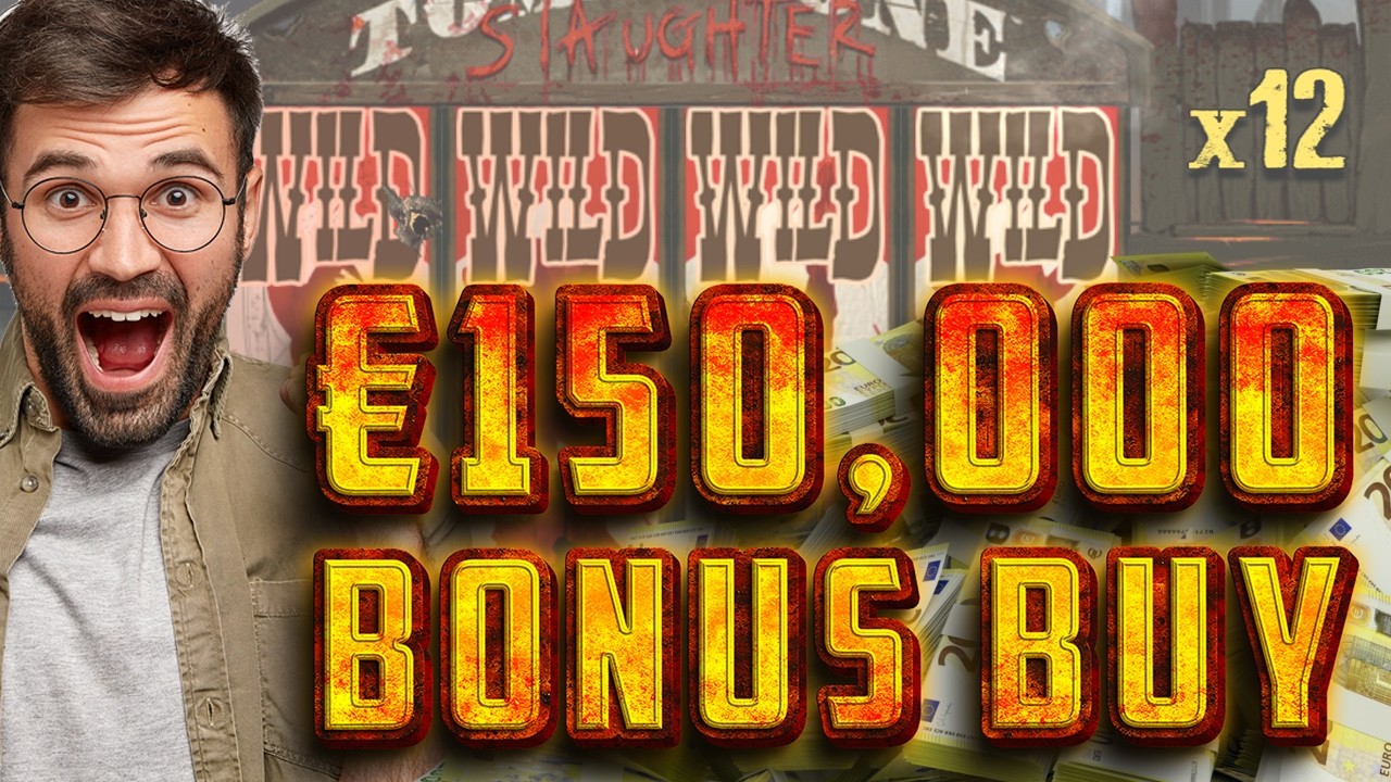 TOMBSTONE SLAUGHTER (NOLIMIT CITY SLOT) &ndash; MY FIRST &euro;150,000 BONUS BUY &ndash; EPIC WIN!