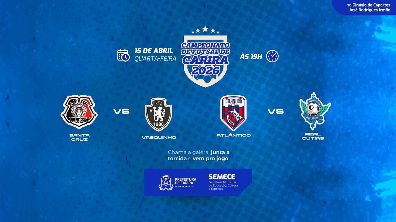 Campeonato de Futsal de Carira  2026