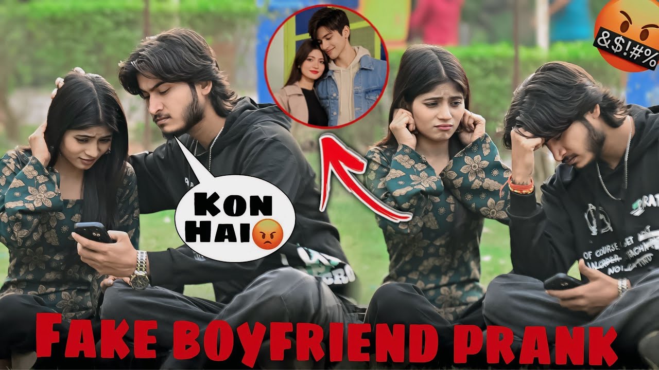 Fake Boyfriend Prank On Gulshan 😱 || Unexpected Reaction 🤬