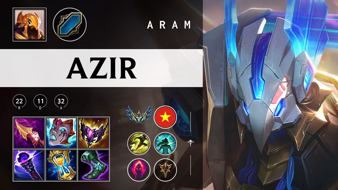 Azir ARAM - VN Challenger Patch 26.05