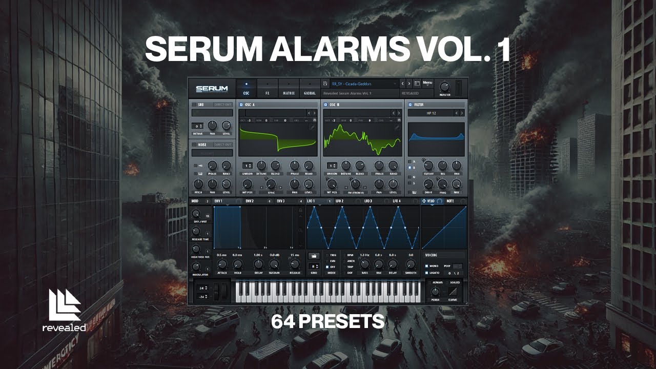 Serum Alarms Vol. 1 (64 Presets) Customize Your Own Alarms | Revealed