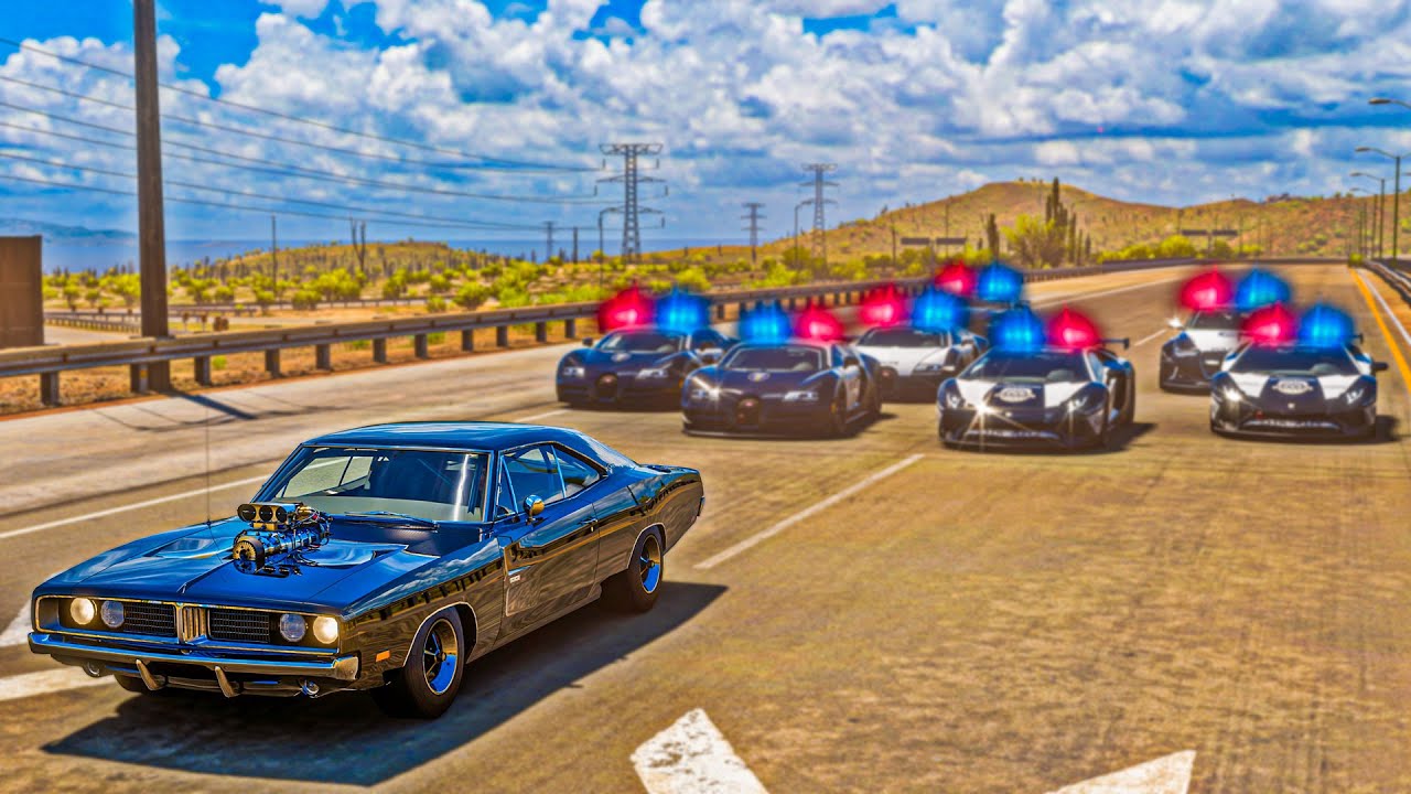 PASSEI na BLITZ e DEI FUGA de DODGE do TORETTO na POLíCIA MILITAR - Forza Horizon 5