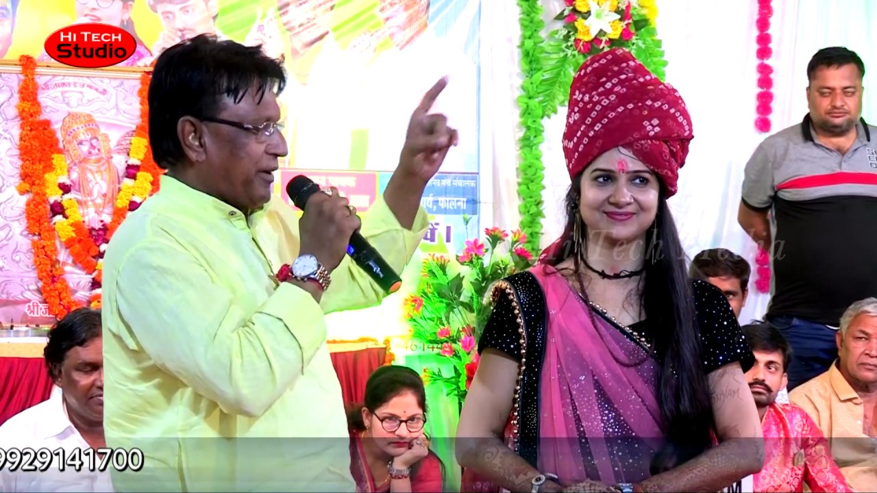 राजस्थानी स्वागत के साथ तारीफों के पुल बांधे ओमजी आचार्य ने | Om Acharya | Jagrat Balaji Jalore 2019
