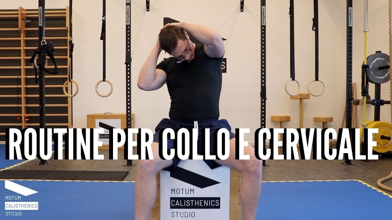 Stretching per collo e cervicale