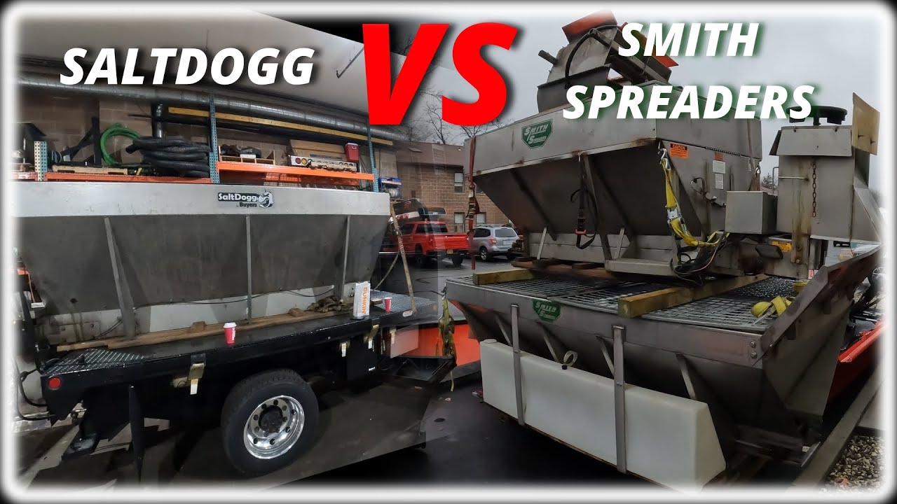 SaltDogg Spreaders VS Smith Spreaders!