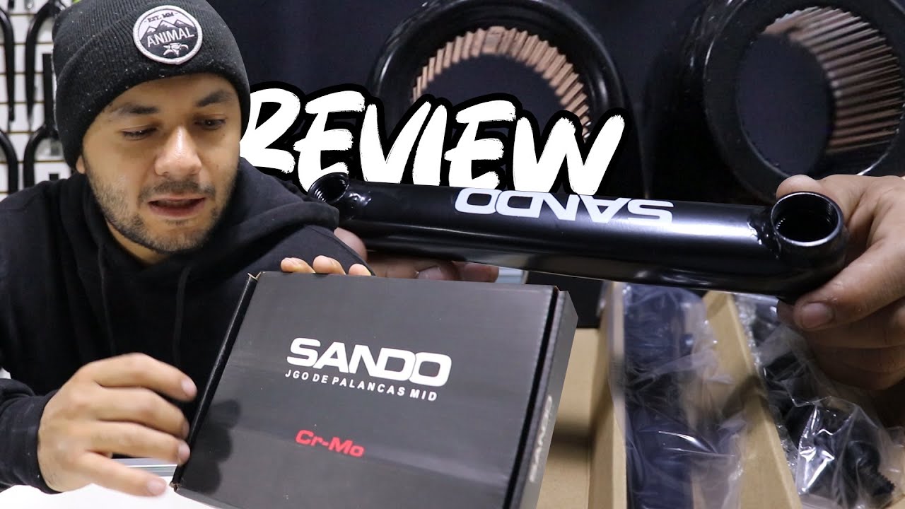 Los mejores CRANKS SPLINE ECONOMICOS *SANDO* Review BMX | SECRETOS DE SU INSTALACIÓN 🔧