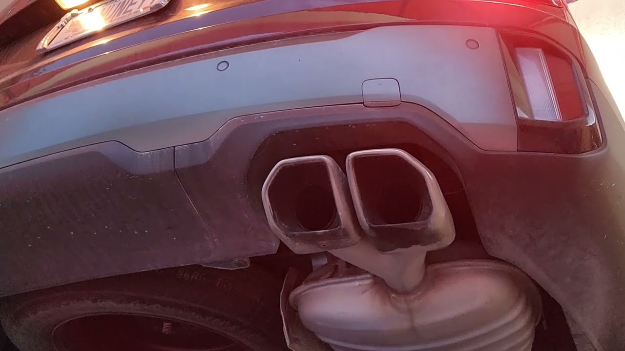 2023 Kia Telluride Borla S-Type axle-back exhaust sound