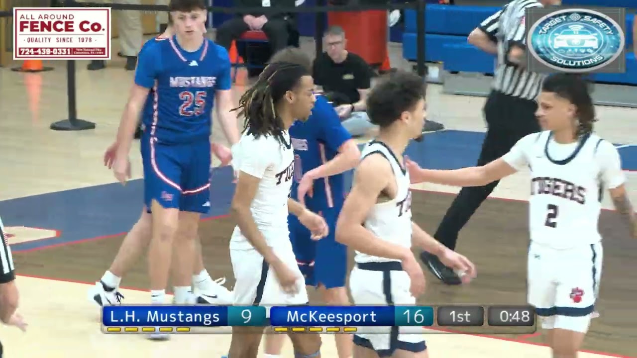 WPIAL High School Boys Basketball Laurel Highlands at McKeesport 1/16/26