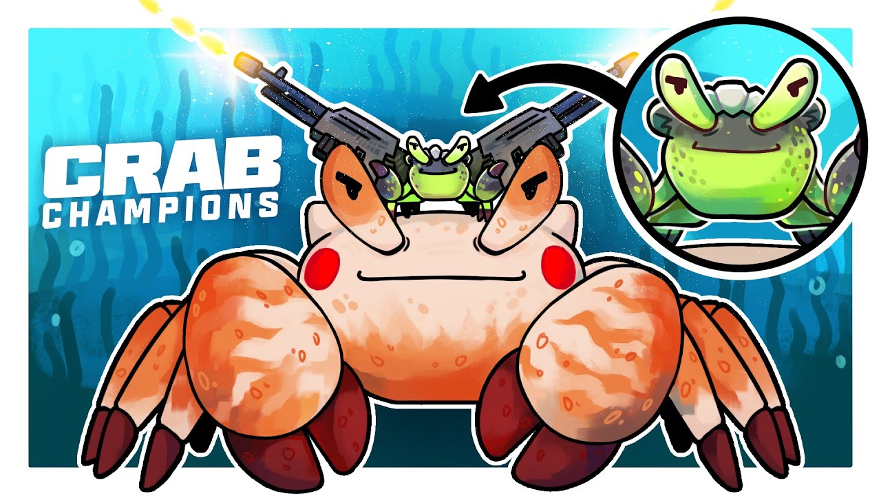 ПРОКАЧАЙ СВОЕГО КРАБА! КРАБИЙ ВЫЖИВАЧ - Crab Champions (КРАБЫ ЧЕМПИОНЫ)