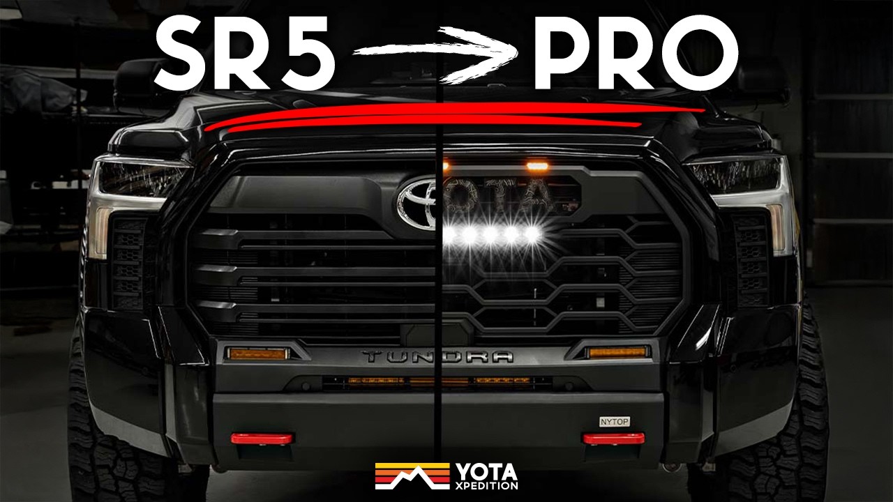 Преобразите свою Tundra с помощью решётки Pro Style! Пошаговая установка