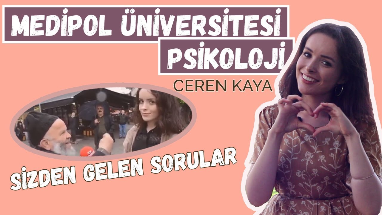 PSİKOLOJİDEN YENİ MEZUN OLDU! OLAYLI RÖPORTAJ CEREN KAYA Medipol Üniversitesi