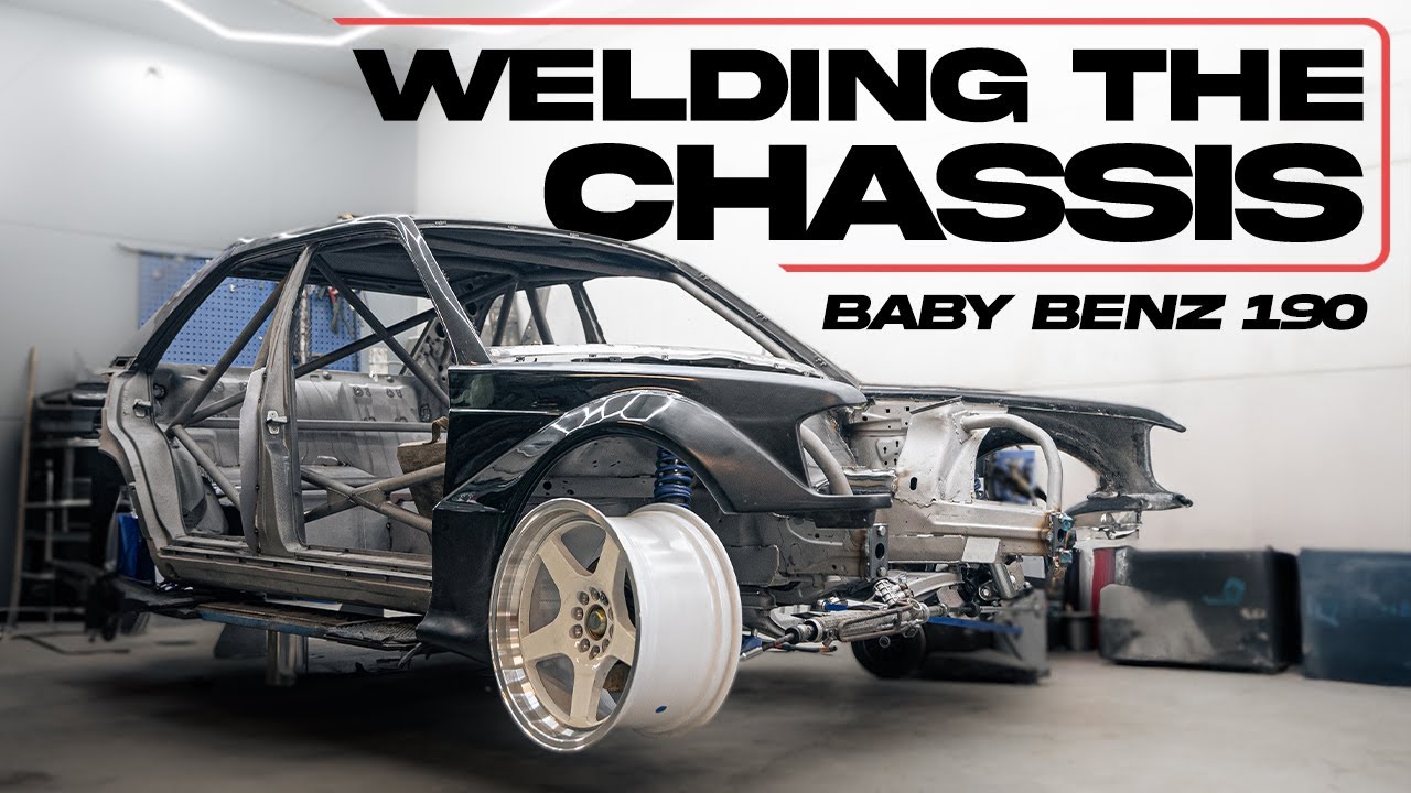 W201 korin hitsaus! - BABY BENZ 190 EVO 4 | EPISODE 2